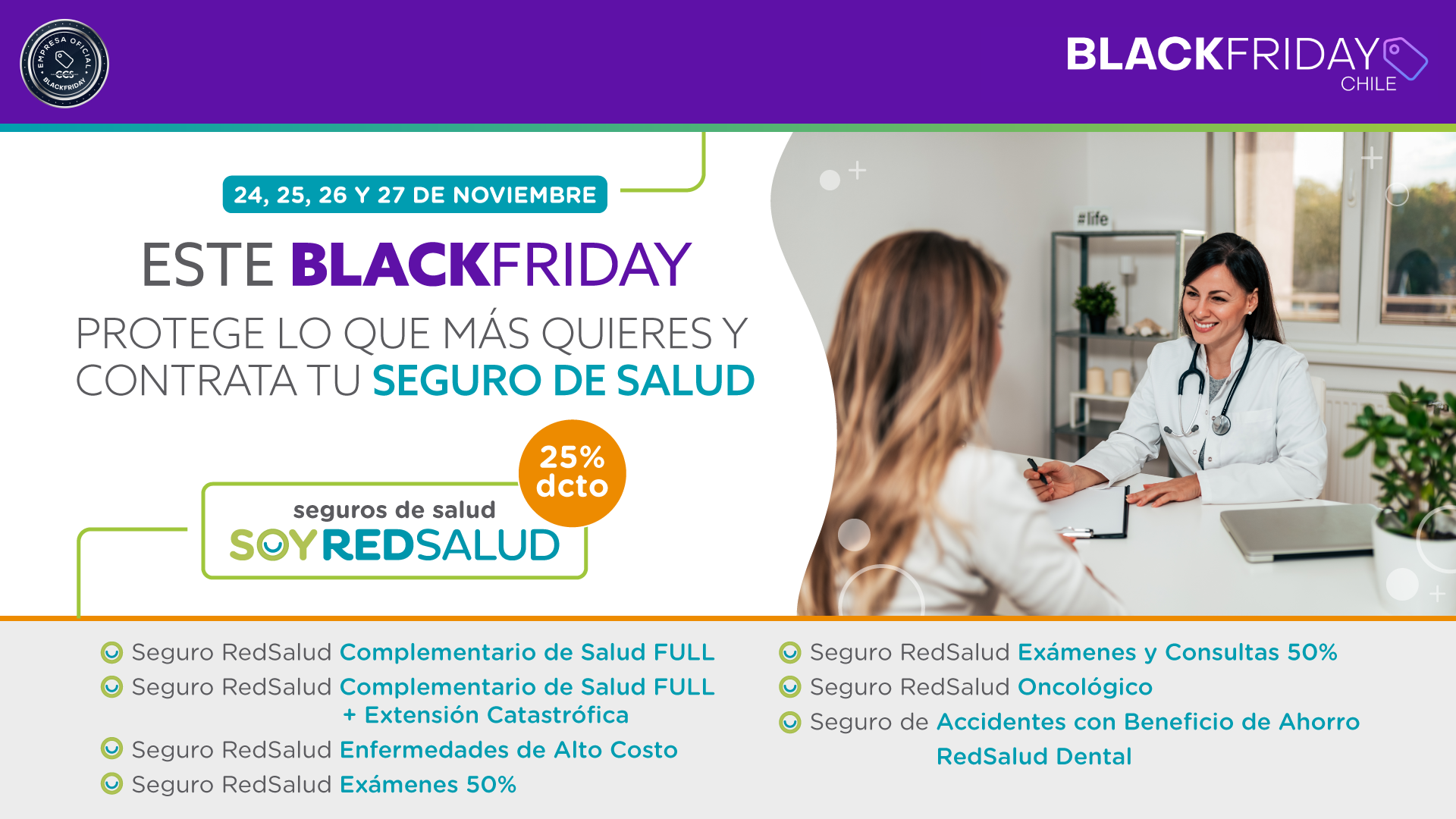 Participación en Black Friday Noviembre 2023 de la CCS