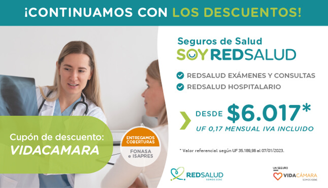 Continuamos con los descuentos Seguros de salud Vida Camara