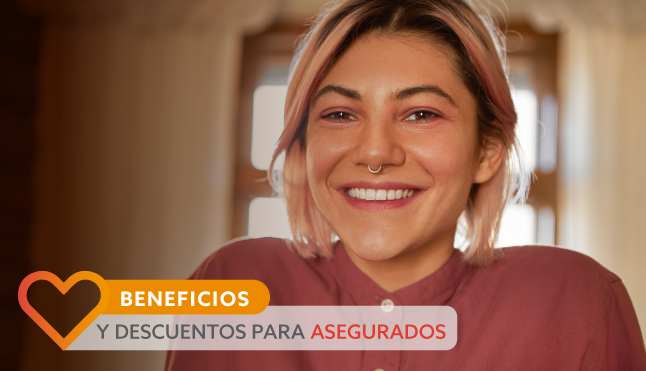 Beneficios y descuentos para asegurados