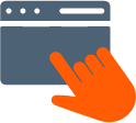 Ícono de contratación 100% digital de seguros de salud