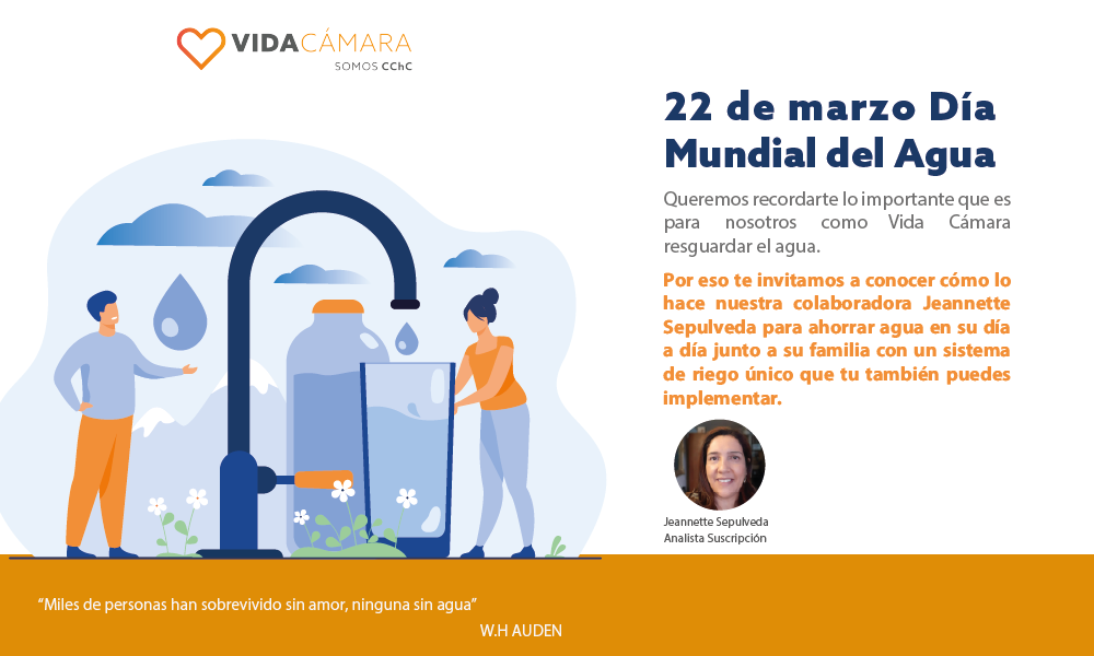Formas de ahorrar agua Vida Cámara promueve resguardar el agua